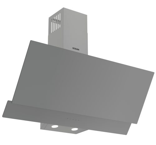 hotte-aspirante-écran-tactile-90cm-gris