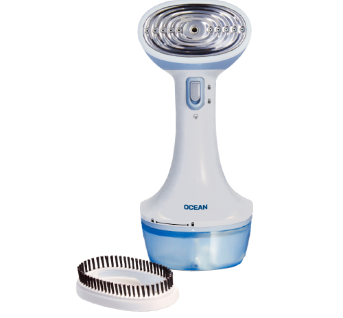 Défroisseur vapeur portable - Blanc & bleu