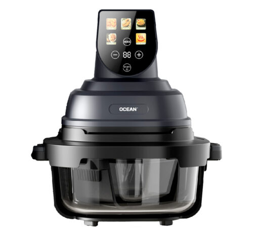 Air fryer en verre – 2 contenants avec couvercles